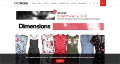 Desktop Screenshot of cromoda.com